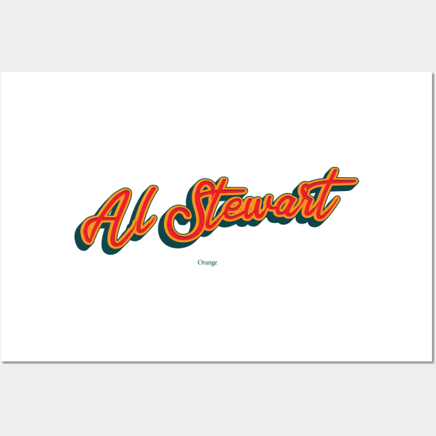 Al Stewart Wall Art by PowelCastStudio